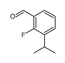 Benzaldehyde, 2-fluoro-3-(1-methylethyl)- (9CI)结构式
