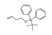 (But-3-en-1-yloxy)(tert-butyl)diphenylsilane结构式