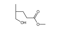 methyl (4R)-5-hydroxy-4-methylpentanoate结构式