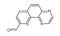 pyrido[2,3-f]quinoxaline-9-carbaldehyde结构式