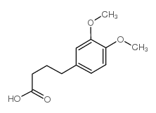 4-(3,4-Dimethoxyphenyl)butanoic acid Structure