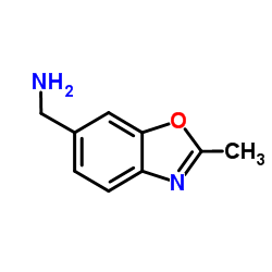 1-(2-Methyl-1,3-benzoxazol-6-yl)methanamine Structure