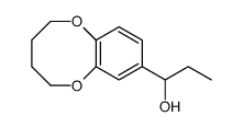 1-(2,3,4,5-tetrahydro-1,6-benzodioxocin-8-yl)propan-1-ol结构式