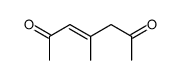 3-Heptene-2,6-dione, 4-methyl-, (3E)- (9CI)结构式