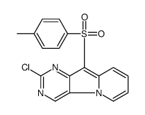 2-chloro-10-(4-methylphenyl)sulfonylpyrimido[4,5-b]indolizine Structure