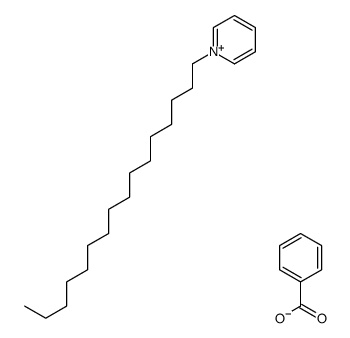 1-hexadecylpyridin-1-ium,benzoate结构式