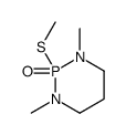 1,3-dimethyl-2-methylsulfanyl-1,3,2λ5-diazaphosphinane 2-oxide结构式