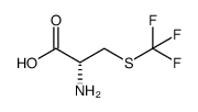(R)-2-amino-3-(trifluoromethylthio)propanoic acid Structure