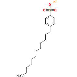 potassium 4-dodecylbenzenesulphonate结构式