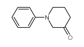 1-苯基哌啶-3-酮结构式