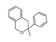 1H-2-Benzopyran,3,4-dihydro-3-methyl-3-phenyl-(9CI) structure