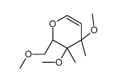 3,4,6-Tri-O-methyl-D-glucal Structure