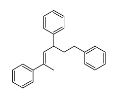 1,5-diphenylhex-4-en-3-ylbenzene结构式