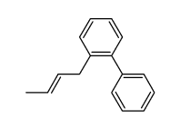 2-(Buten-(2)-yl)-diphenyl Structure