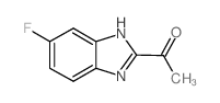 Ethanone, 1-(5-fluoro-1H-benzimidazol-2-yl)- (9CI)结构式