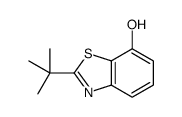 7-Benzothiazolol,2-(1,1-dimethylethyl)-(9CI) Structure