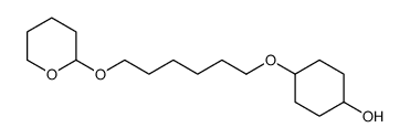 4-[6-(oxan-2-yloxy)hexoxy]cyclohexan-1-ol结构式