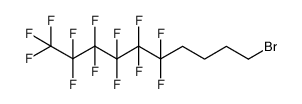 5,5,6,6,7,7,8,8,9,9,10,10,10-tridecafluorodecylbromide Structure