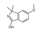 5-Methoxy-3,3-dimethylisoindolin-1-one Structure