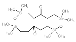 1,9-Dioxa-2,8,10,16-tetrasilacyclohexadecane-5,13-dione,2,2,8,8,10,10,16,16-octamethyl- Structure