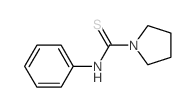 1-Pyrrolidinecarbothioamide,N-phenyl- Structure