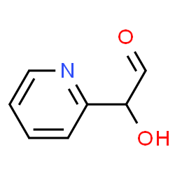 2-Pyridineacetaldehyde,alpha-hydroxy-(9CI) structure