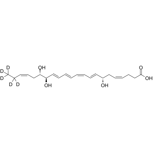 Resolvin D2-d5结构式