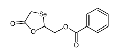 (5-oxo-1,3-oxaselenolan-2-yl)methyl benzoate结构式