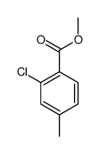 2-氯-4-甲基苯甲酸甲酯结构式
