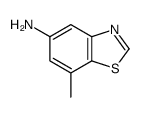 5-Benzothiazolamine,7-methyl-(9CI)结构式