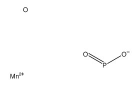 Phosphinolate, 1-oxo-, manganese(2+) salt (2:1)结构式