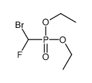 1-[[bromo(fluoro)methyl]-ethoxyphosphoryl]oxyethane结构式