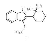 2-(1,1-dimethyl-3,4,5,6-tetrahydro-2H-pyridin-2-yl)-3-ethyl-1H-indole Structure