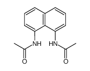 diacetamide of 1,8-diamino naphthalene Structure
