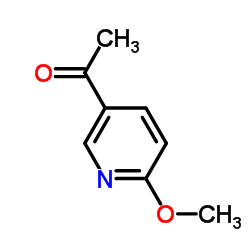 5-Acetyl-2-methoxypyridine structure