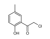 Ethanone, 2-chloro-1-(2-hydroxy-5-methylphenyl)- (9CI)结构式