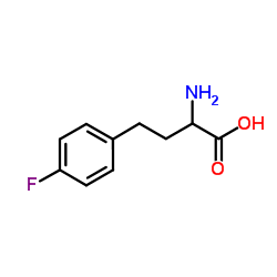 2-Amino-4-(4-fluorophenyl)butanoic acid结构式