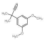 2-(3,5-dimethoxyphenyl)-2-methylpropanenitrile Structure