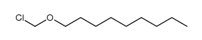 1-chloromethoxy-nonane Structure