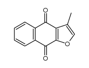 3-Methylnaphtho[2,3-b]furan-4,9-dione structure