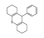 9-phenyl-2,3,4,5,6,7,8,9-octahydro-1H-thioxanthene结构式