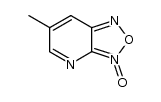 6-methyl-[1,2,5]oxadiazolo[3,4-b]pyridine 3-oxide结构式