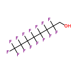 1h,1h-pentadecafluoro-1-octanol structure