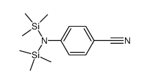 N.N-Bis-trimethylsilyl-p-cyanoanilin Structure