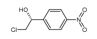Benzenemethanol, alpha-(chloromethyl)-4-nitro-, (alphaR)- (9CI) Structure