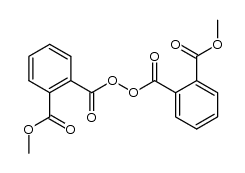 bis-(2-methoxycarbonyl-benzoyl)-peroxide结构式