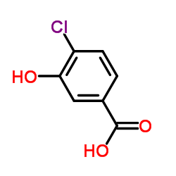 4-氯-3-羟基苯甲酸结构式