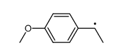 1-4-methoxyphenethyl radical Structure