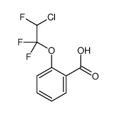 2-(2-chloro-1,1,2-trifluoroethoxy)benzoic acid Structure