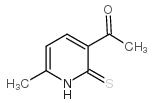 Ethanone,1-(1,2-dihydro-6-methyl-2-thioxo-3-pyridinyl) Structure